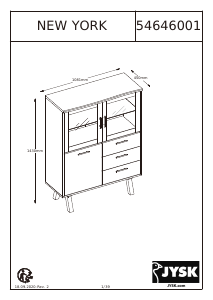 Manuale JYSK New York Vetrina