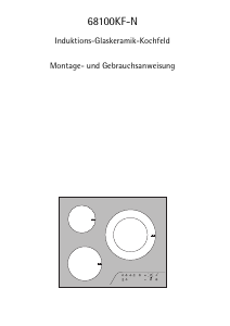 Bedienungsanleitung AEG 68100KF-N Kochfeld