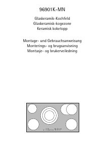 Brugsanvisning AEG 96901K Kogesektion