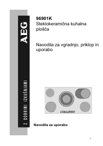 Priročnik AEG 96901K Grelna plošča