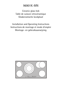 Mode d’emploi AEG 96901K Table de cuisson