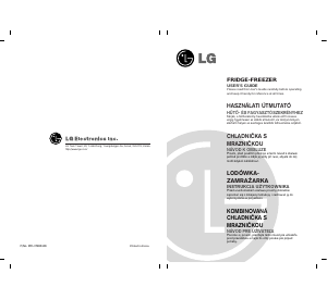 Handleiding LG GR-F459BLQW Koel-vries combinatie