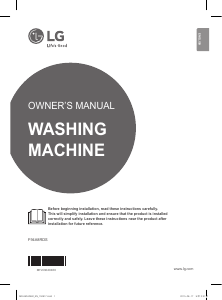 Manual LG F94A8RDS Washing Machine