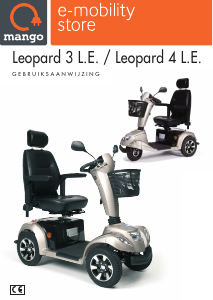 Handleiding Mango Mobility Leopard 3 L.E. Scootmobiel