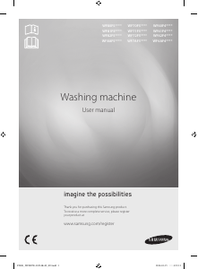 Manual Samsung WF80F5E5U4W Eco Bubble Washing Machine