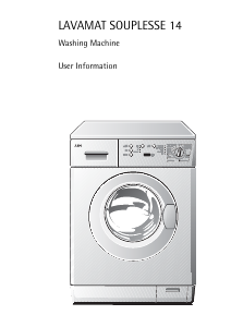 Manual AEG LAV64730 Washing Machine