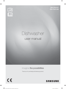 Manual Samsung DW-FN310T/XFA Dishwasher