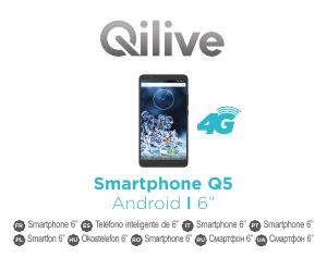 Посібник Qilive Q5 6inch Мобільний телефон