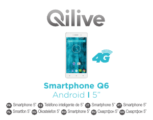 Руководство Qilive Q6 Мобильный телефон