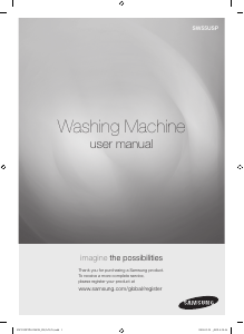 Manual Samsung SW55USPIW/XSA Washing Machine