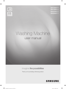 Manual Samsung WA70H4000SYUTL Washing Machine