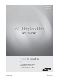 Bedienungsanleitung Samsung WA12VPLEH/XTL Waschmaschine