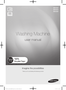 Manual Samsung WA456DRHDSU/SA Washing Machine