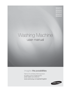 Handleiding Samsung WA90U3DEC/XST Wasmachine