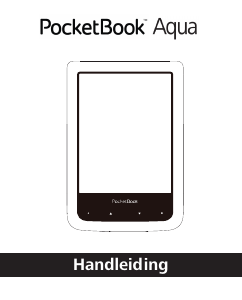 Handleiding PocketBook Aqua E-reader