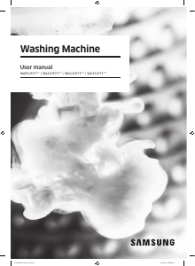Manual Samsung WA13J5711SG/IM Washing Machine