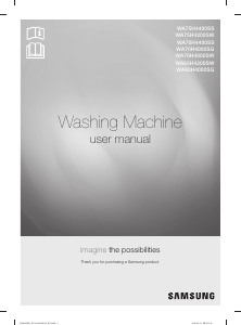 Manual Samsung WA75H4200SW/FQ Washing Machine