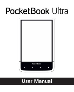 Manual PocketBook Ultra E-Reader