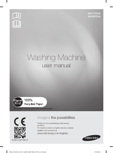 Manual Samsung WA11F5S4QTA/TL Washing Machine