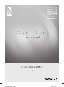 Manual Samsung WA70H4000SG/FQ Washing Machine