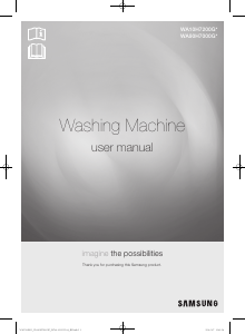 Manual Samsung WA10H7200GP/SA Washing Machine