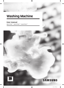 Manual Samsung WA11T5260BW Washing Machine