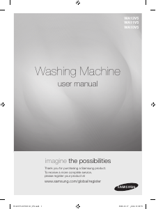 Manual Samsung WA10V5JIC/XSP Washing Machine