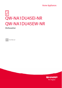 Handleiding Sharp QW-NA1DU45EW-NR Vaatwasser