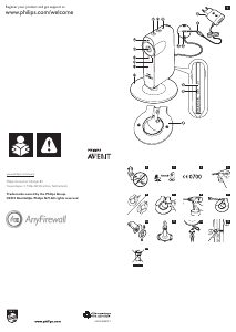 Handleiding Philips SCD860 Avent UGrow Babyfoon