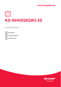 Manual Sharp KD-NHH8S8GW3-EE Uscător