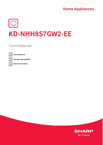 Manual Sharp KD-NHH8S7GW2-EE Uscător