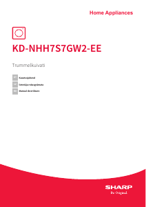 Manual Sharp KD-NHH7S7GW2-EE Uscător