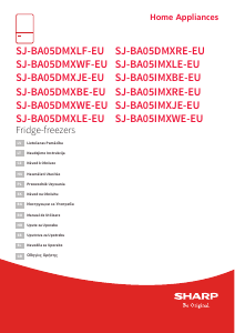 Instrukcja Sharp SJ-BA05IMXRE-EU Lodówko-zamrażarka