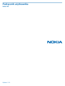 Instrukcja Nokia 105 Telefon komórkowy