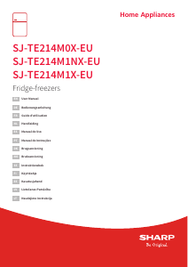 Mode d’emploi Sharp SJ-TE214M0X-EU Réfrigérateur combiné