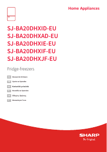 Εγχειρίδιο Sharp SJ-BA20DHXAD-EU Ψυγειοκαταψύκτης