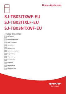 Manual Sharp SJ-TB03NTXWF-EU Fridge-Freezer