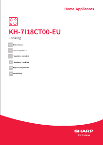 Rokasgrāmata Sharp KH-7I18CT00-EU Plīts virsma