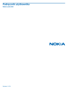 Instrukcja Nokia Lumia 625 Telefon komórkowy
