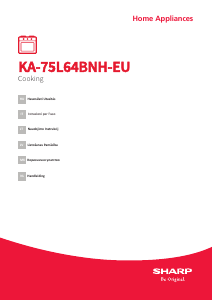 Manuale Sharp KA-75L64BNH-EU Forno