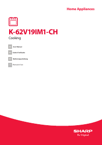 Handleiding Sharp K-62V19IM1-CH Oven