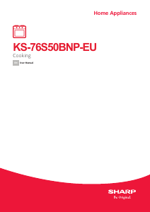 Manual Sharp KS-76S50BNP-EU Oven