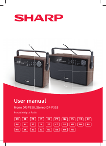 Mode d’emploi Sharp DR-P355 Radio