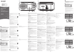 Manuale Sharp DR-P320 Radio