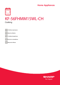 Rokasgrāmata Sharp KF-56FHMM15WL-CH Kombinētā plīts