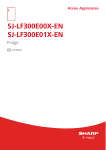 Handleiding Sharp SJ-LF300E00X-EN Koelkast