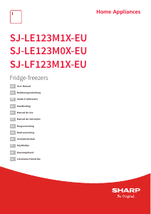 Manual Sharp SJ-LE123M0X-EU Refrigerator