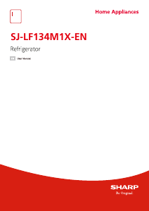 Handleiding Sharp SJ-LF134M1X-EN Koelkast