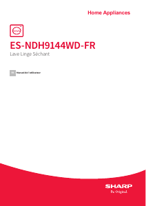 Mode d’emploi Sharp ES-NDH9144WD-FR Lave-linge séchant