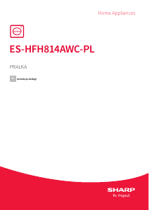 Instrukcja Sharp ES-HFH814AWC-PL Pralka